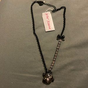 NWT BETSEY JOHNSON CAT Necklace